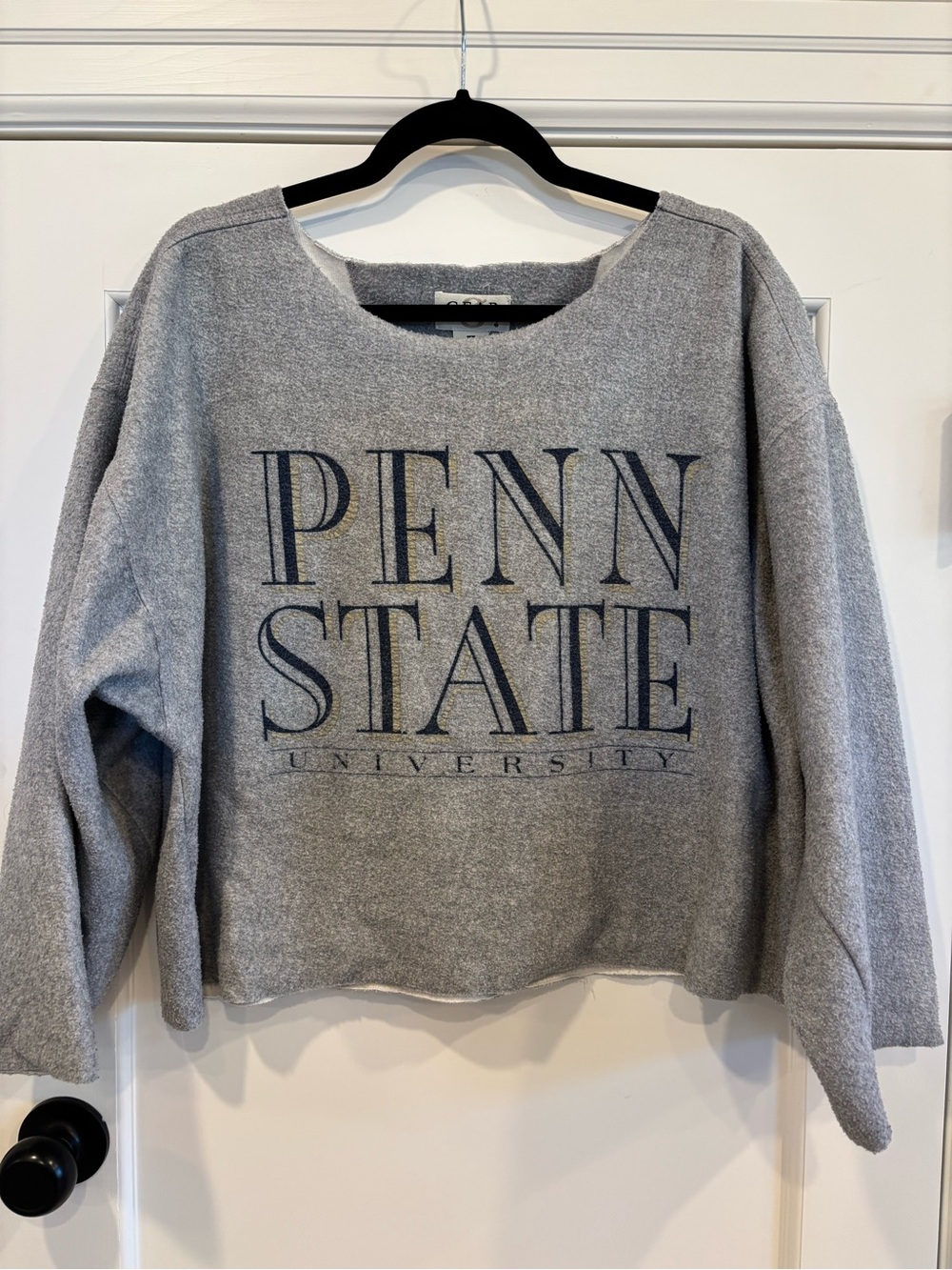 Penn State Vintage Cropped Sweatshirt XL